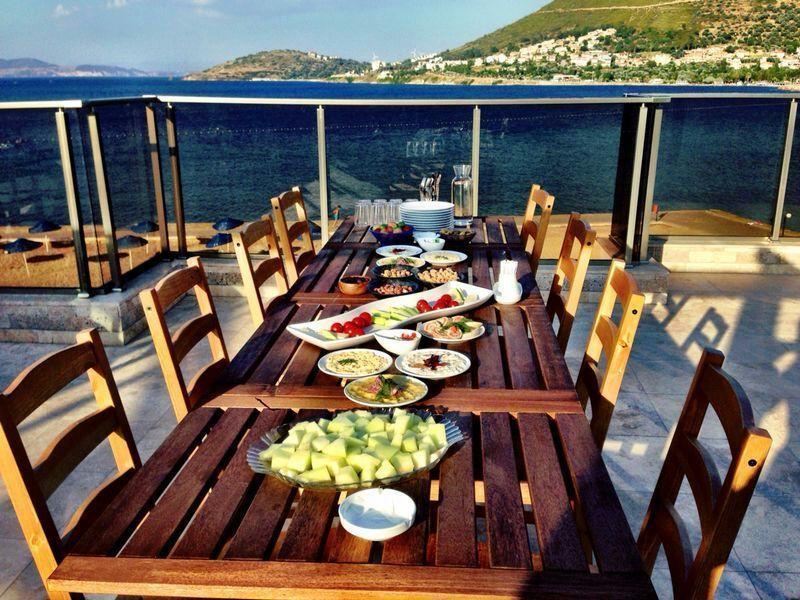 Nemrut Bay Otel Yenifoca Bagian luar foto